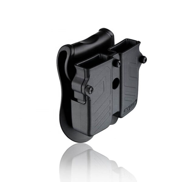 CYTAC - Porta cargador universal doble para calibres 9MM, .40 y .45 - Imagen 2