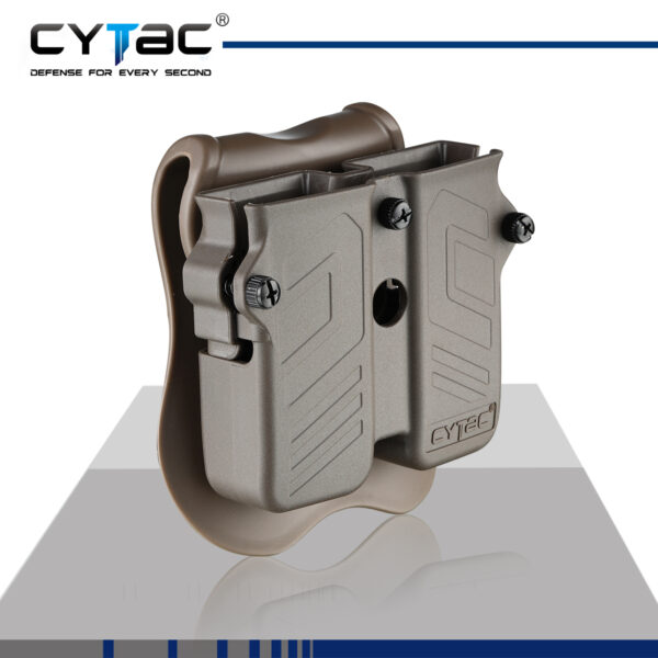 CYTAC - Porta cargador universal doble para calibres 9MM, .40 y .45 - Imagen 7