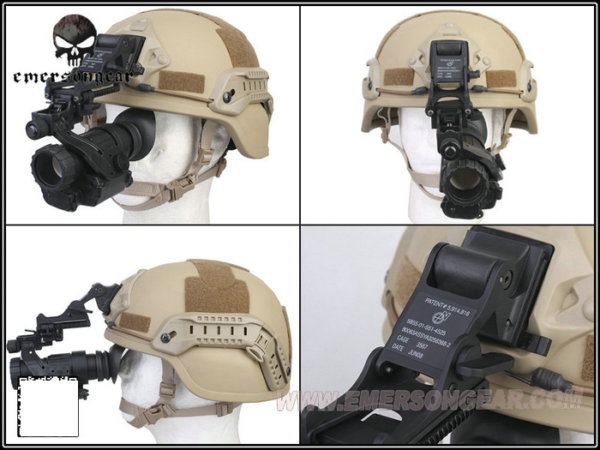 EMERSON - Adaptador de montaje para casco - Imagen 6