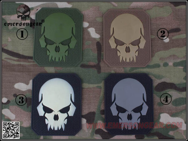 EMERSON - Parche PVC Pirateskull