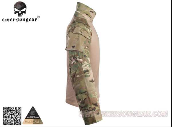 EMERSON - Camisa de combate táctico militar de camuflaje G3 MultiCam - Imagen 2