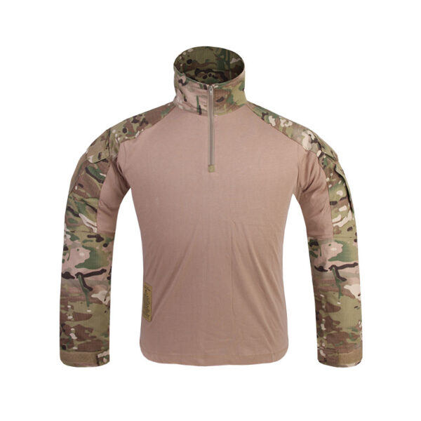 EMERSON - Camisa de combate táctico militar de camuflaje G3 MultiCam