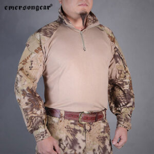 EMERSON – Camisa de combate táctico militar de camuflaje G3 HLD