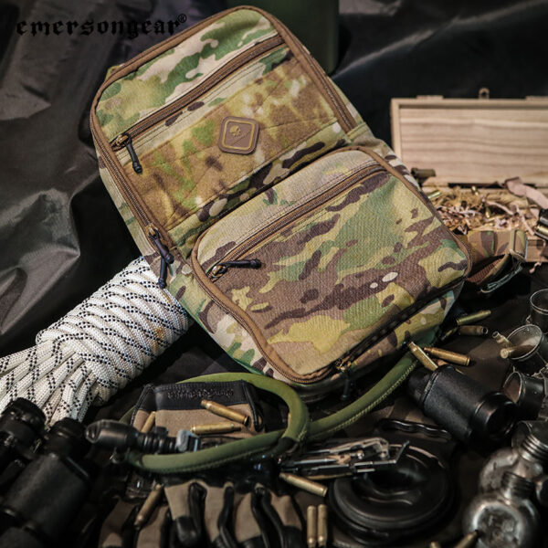 EMERSON - Mochila táctica D3 militar MOLLE MultiCam - Imagen 11
