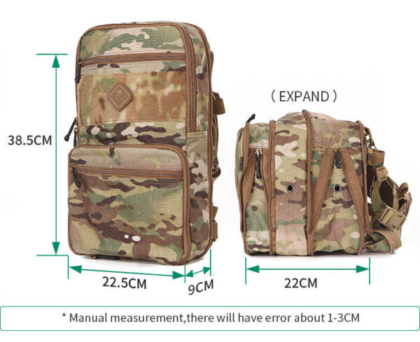 EMERSON - Mochila táctica D3 militar MOLLE MultiCam - Imagen 13