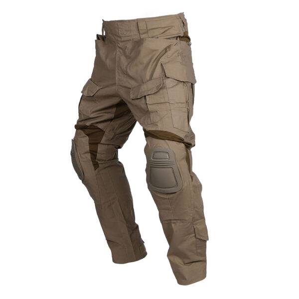 EMERSON - Pantalón táctico militar G3 2021 Coyote, con rodilleras - Imagen 4