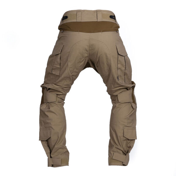 EMERSON - Pantalón táctico militar G3 2021 Coyote, con rodilleras - Imagen 3