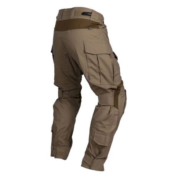 EMERSON - Pantalón táctico militar G3 2021 Coyote, con rodilleras - Imagen 2
